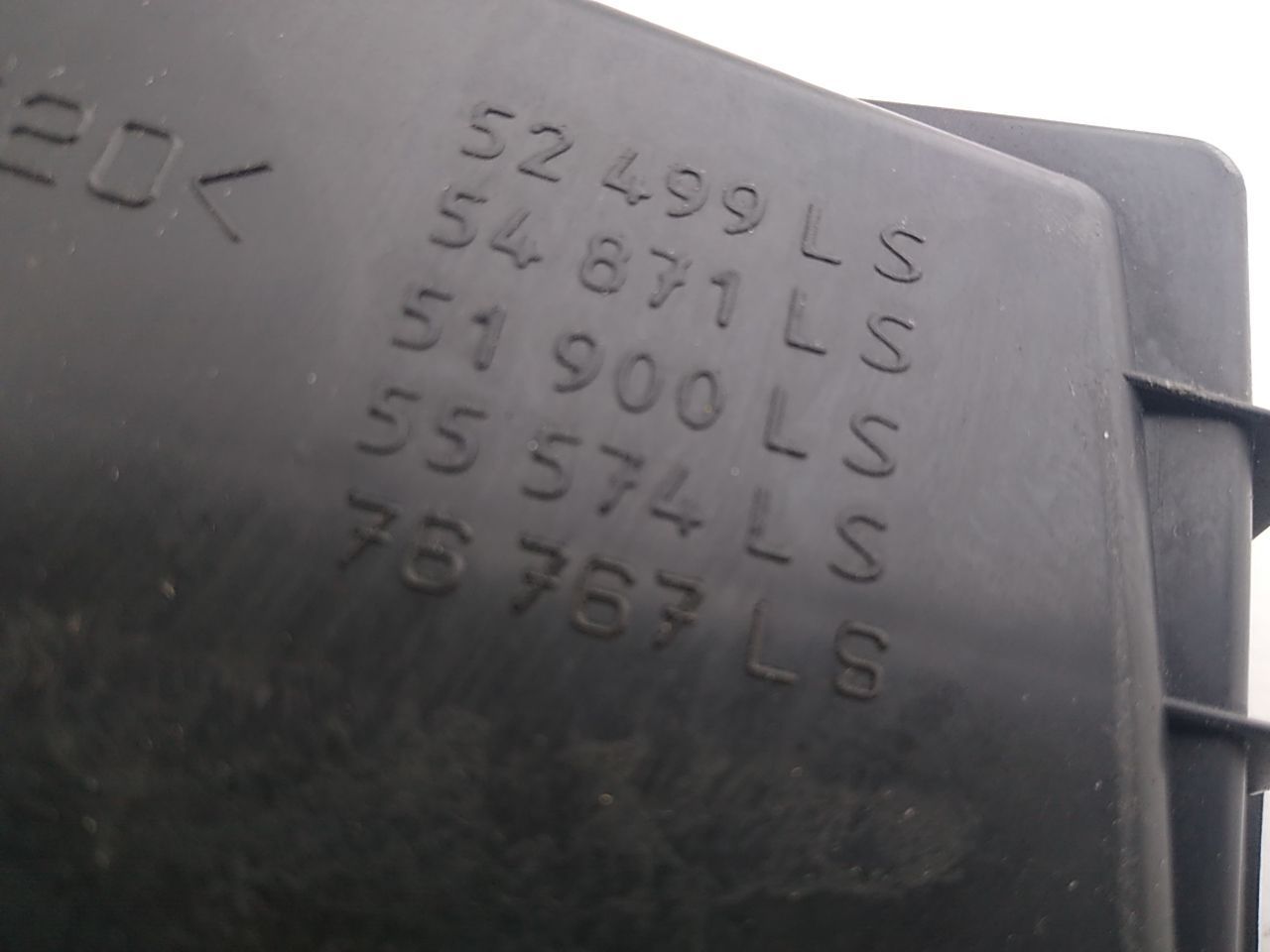 Saab 9-3 Air Cleaner Box Housing