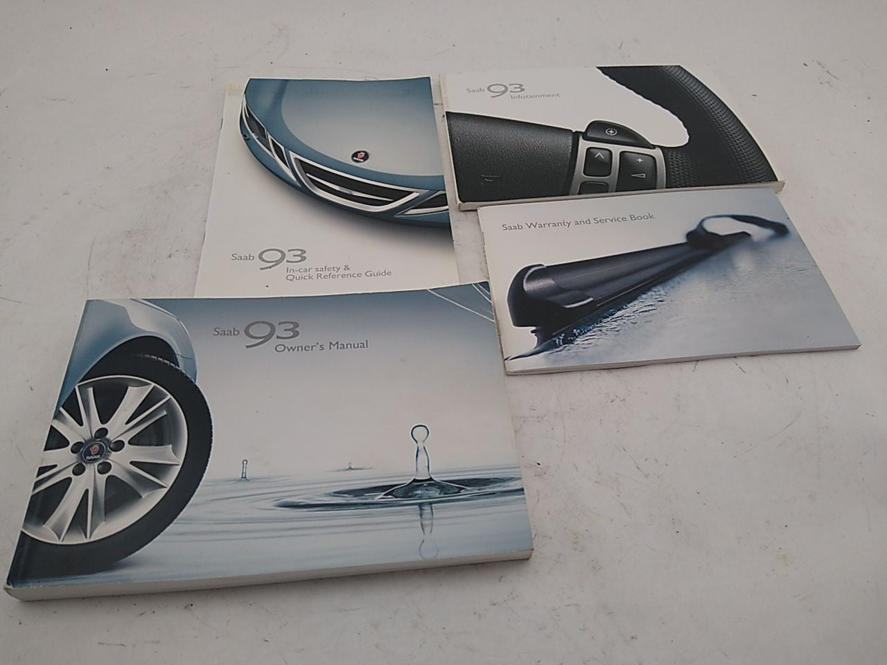 Saab 9-3 Owners Manual Booklet
