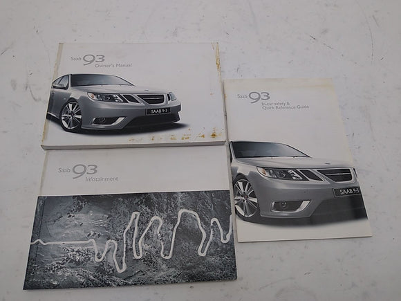 Saab 9-3 Owner's Manual Booklet
