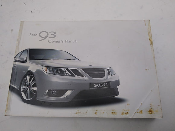 Saab 9-3 Owner's Manual Booklet