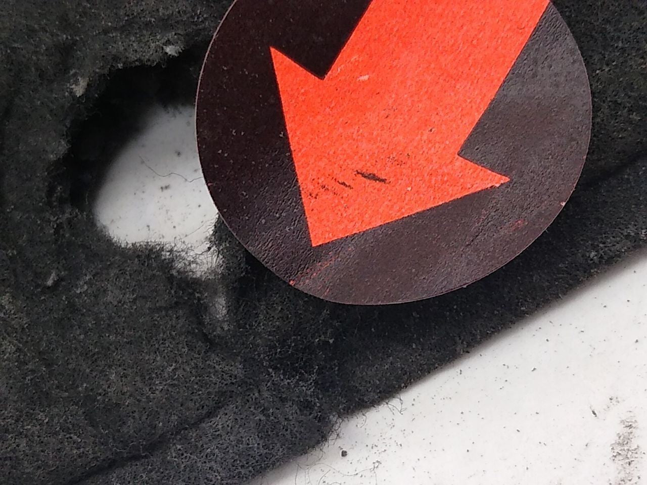 Saab 9-3 Hood Insulation Pad