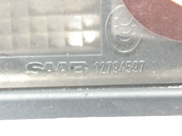 Saab 9-3 Trunk Deck Lid License Plate Handle