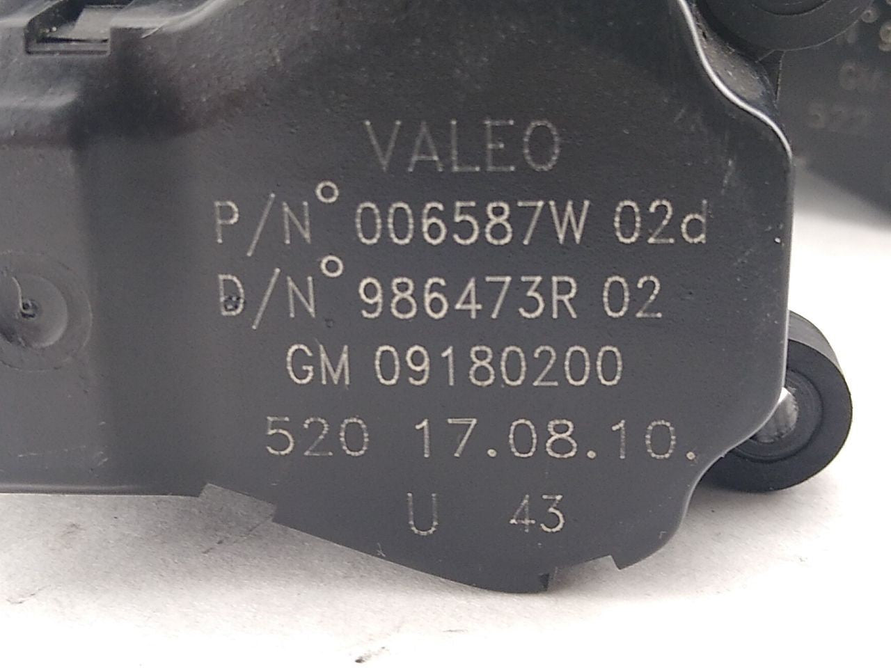 Saab 9-3 Set Of 6 AC Air Vent Flap Actuators