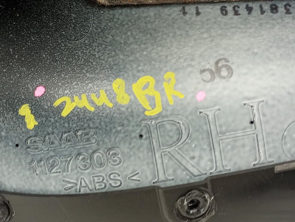 Saab 9-3 Passenger Right Rear Door Trim Panel