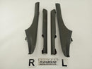 Saab 9-3 Set Of 4 Door Sill Step Plate Trims-1