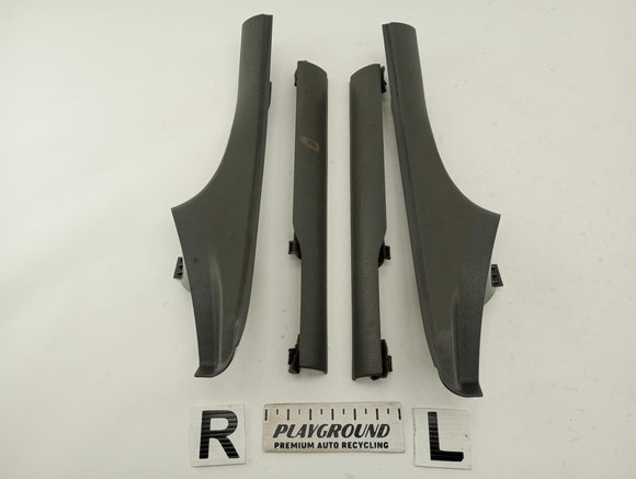 Saab 9-3 Set Of 4 Door Sill Step Plate Trims