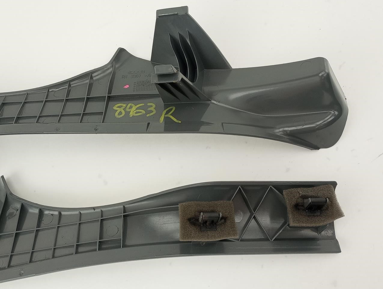 Saab 9-3 Set Of 4 Door Sill Step Plate Trims