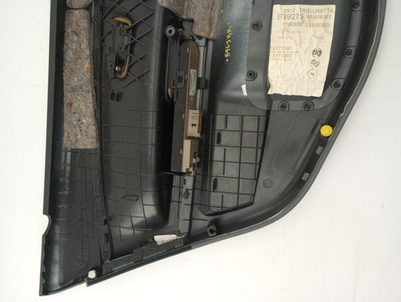 Saab 9-3 Passenger Right Rear Door Trim Panel