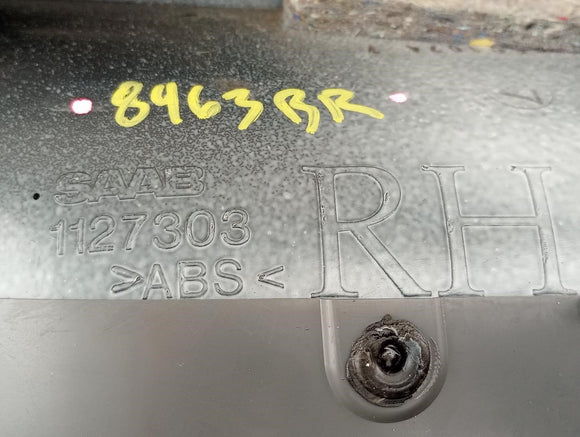 Saab 9-3 Passenger Right Rear Door Trim Panel