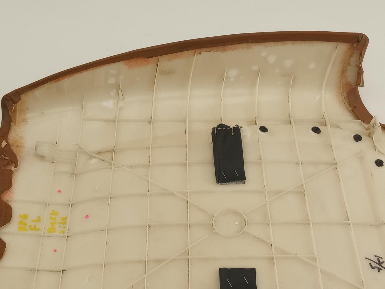 Lexus SC430 Driver Left Front Seat Back Cover Panel