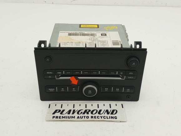Saab 9-3 Six Disc CD AM FM Radio Head Unit