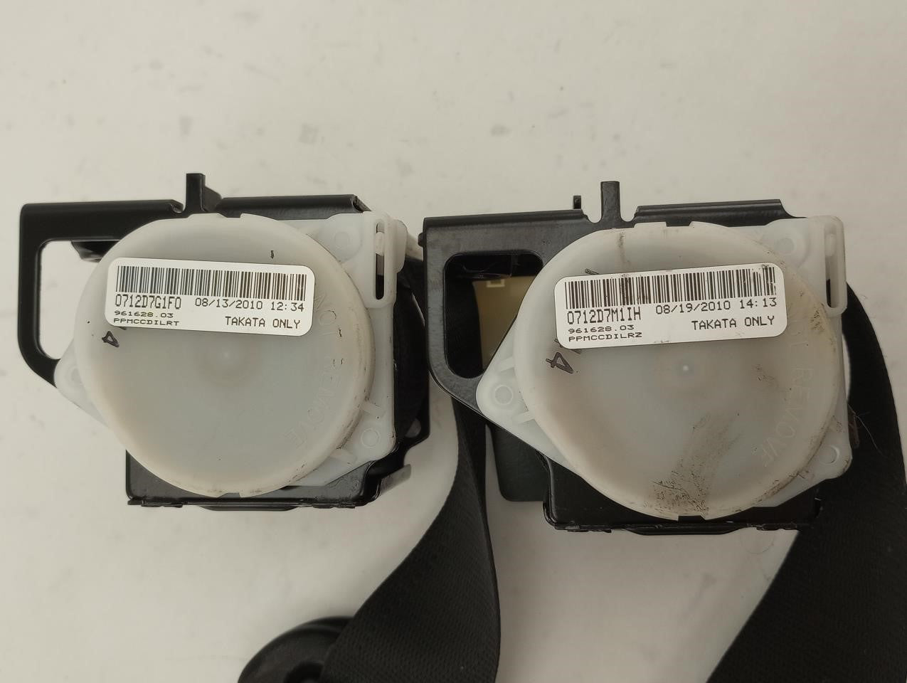 Saab 9-3 Pair Of Rear Seat Belt Retractors