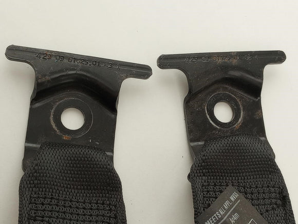 Saab 9-3 Pair Of Rear Seat Belt Retractors