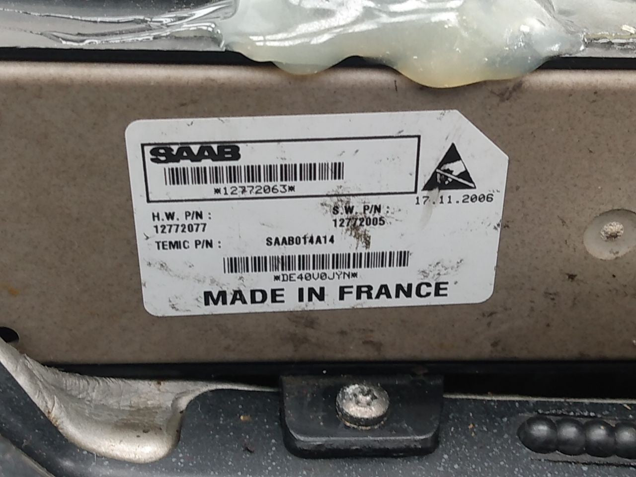 Saab 9-3 Driver Left Front Door Trim Panel