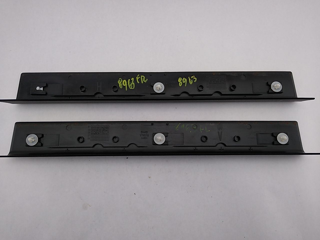 Saab 9-3 Set Of 4 Door Sill Step Plate Trims