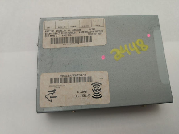 Saab 9-3 Satellite Radio Control Module