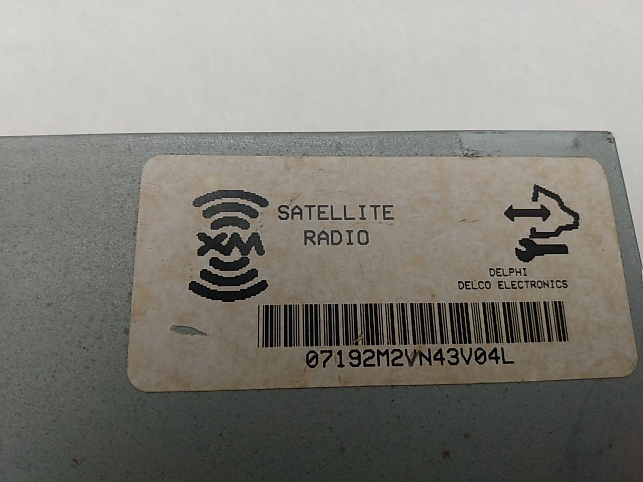 Saab 9-3 Satellite Radio Control Module