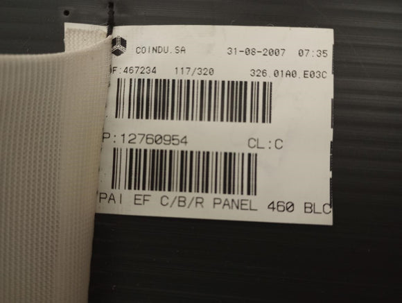 Saab 9-3 Driver Left Front Seat Back Panel