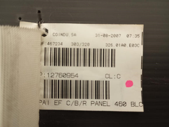 Saab 9-3 Passenger Right Front Seat Back Panel