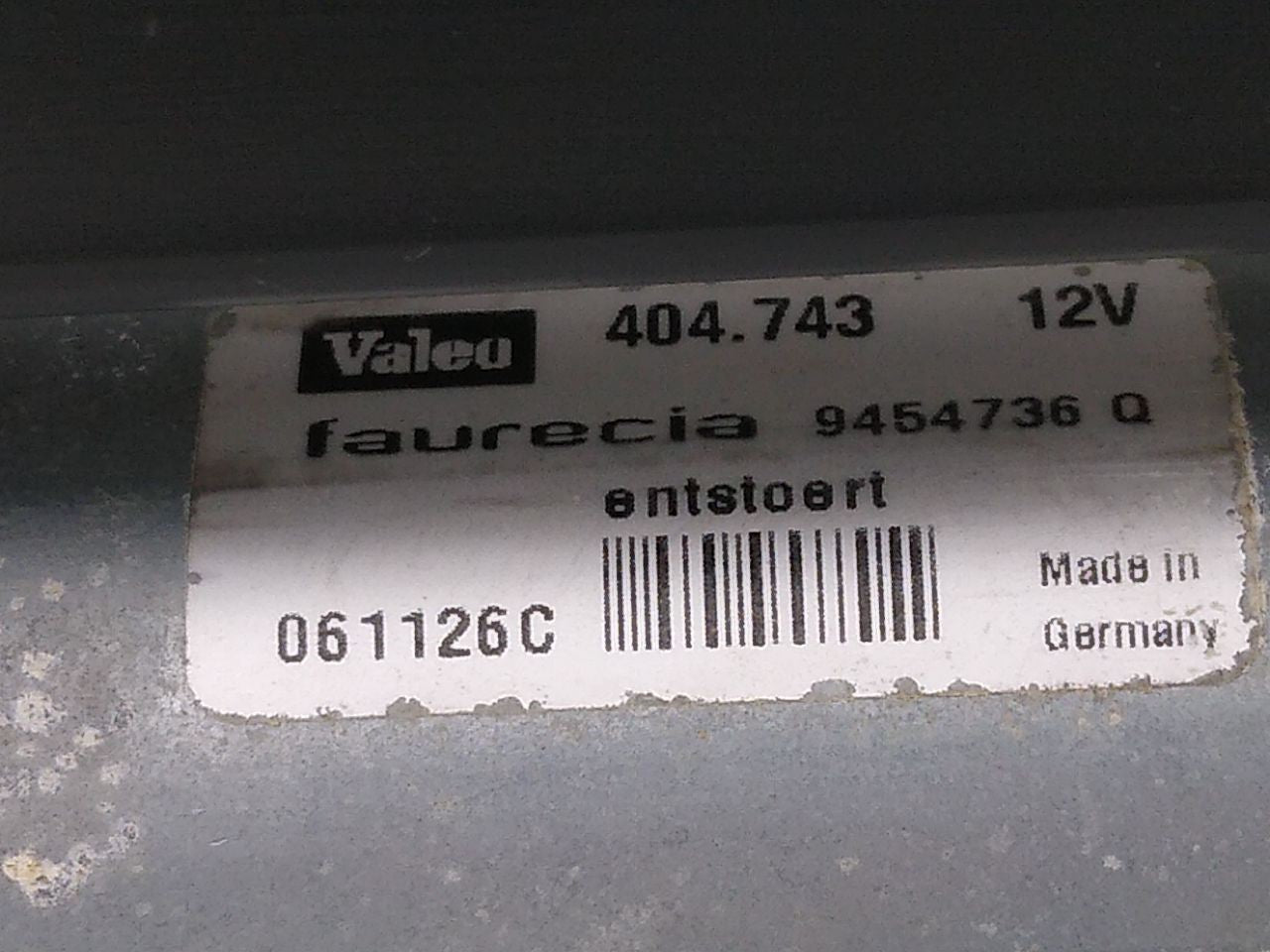 Saab 9-3 Driver Left Front Seat Track