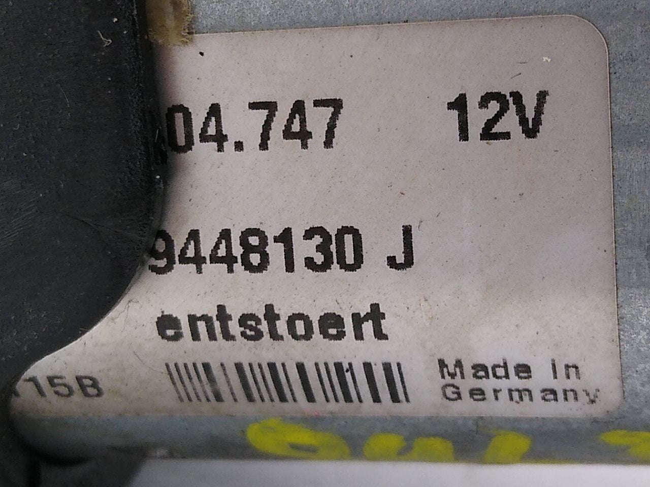 Saab 9-3 Set of Front Left Seat Motors