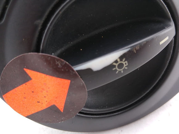 Saab 9-3 Headlight Control Switch