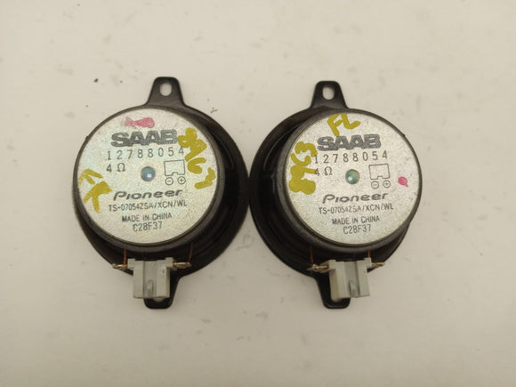 Saab 9-3 Set Of 7 Audio Speakers
