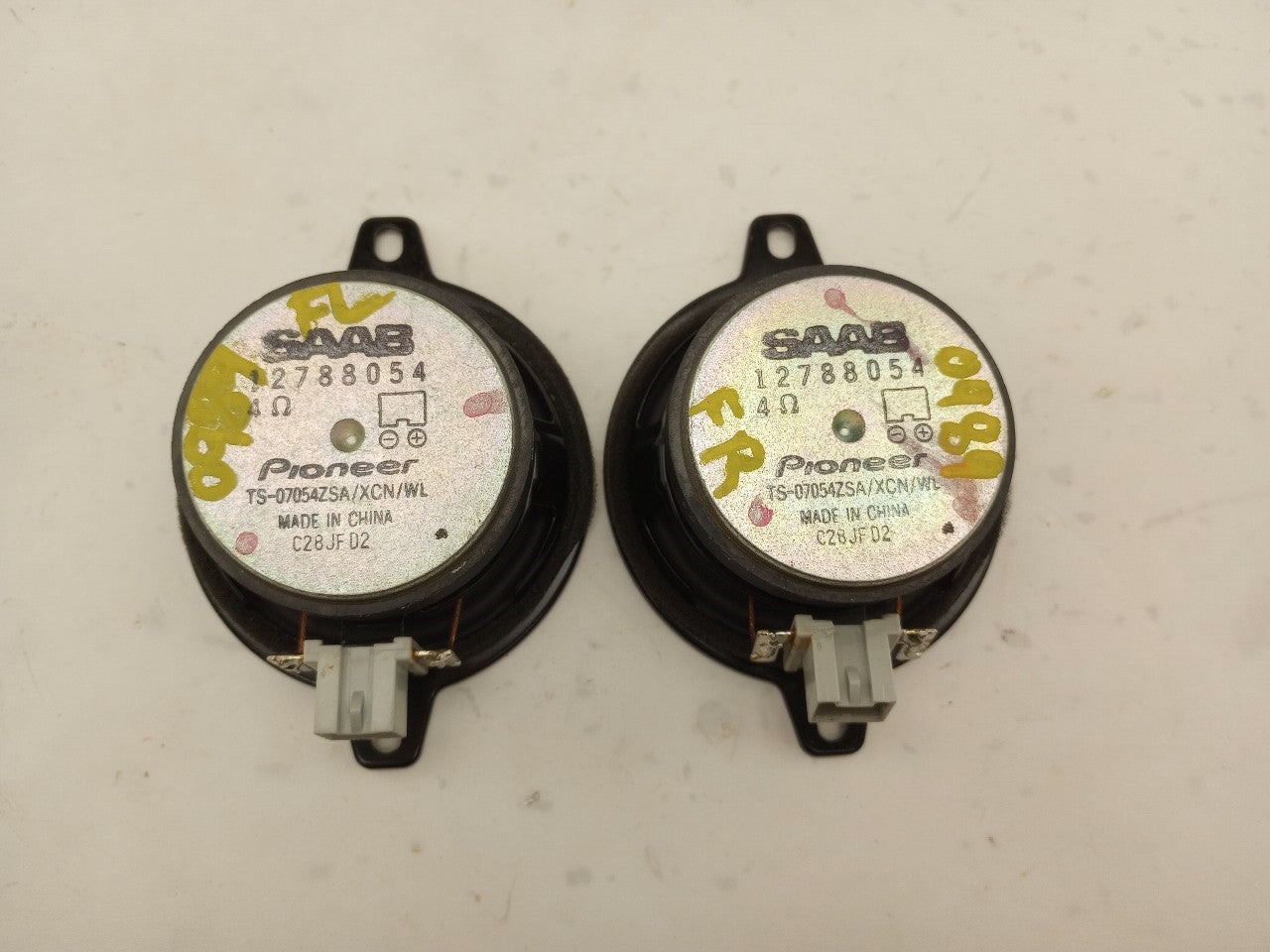 Saab 9-3 Set Of 7 Audio Speakers | Playground PAR