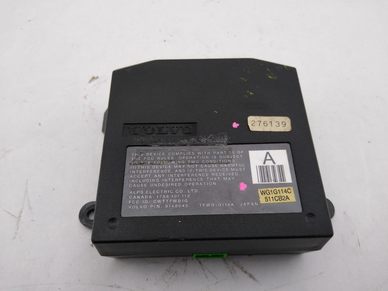 Volvo 850 Keyless Remote Entry Lock Module