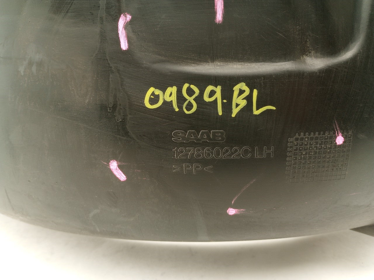 Saab 9-3 Driver Left Rear Inner Fender Liner