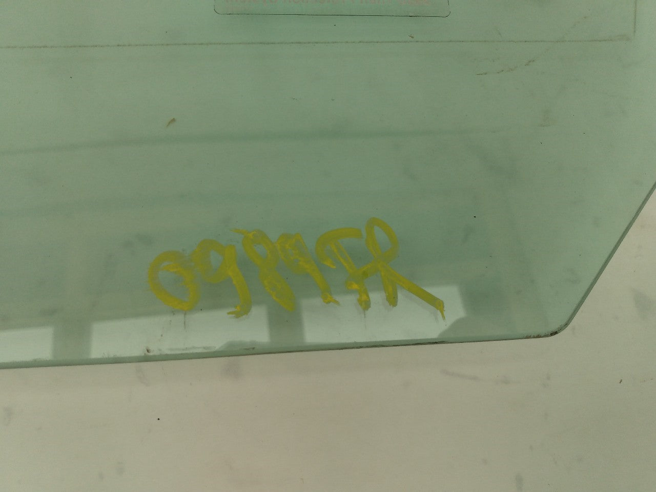 Saab 9-3 Passenger Right Front Door Window Glass