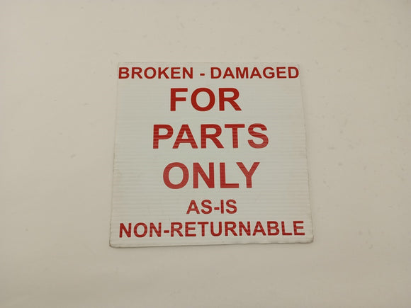 Alfa Romeo Giulia **AS IS** Fuel Vapor Charcoal Canister