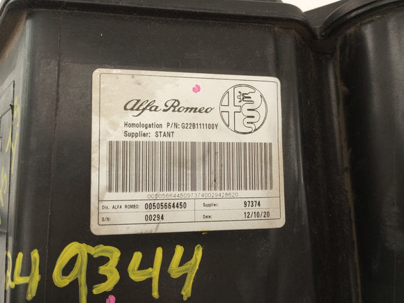 Alfa Romeo Giulia **AS IS** Fuel Vapor Charcoal Canister