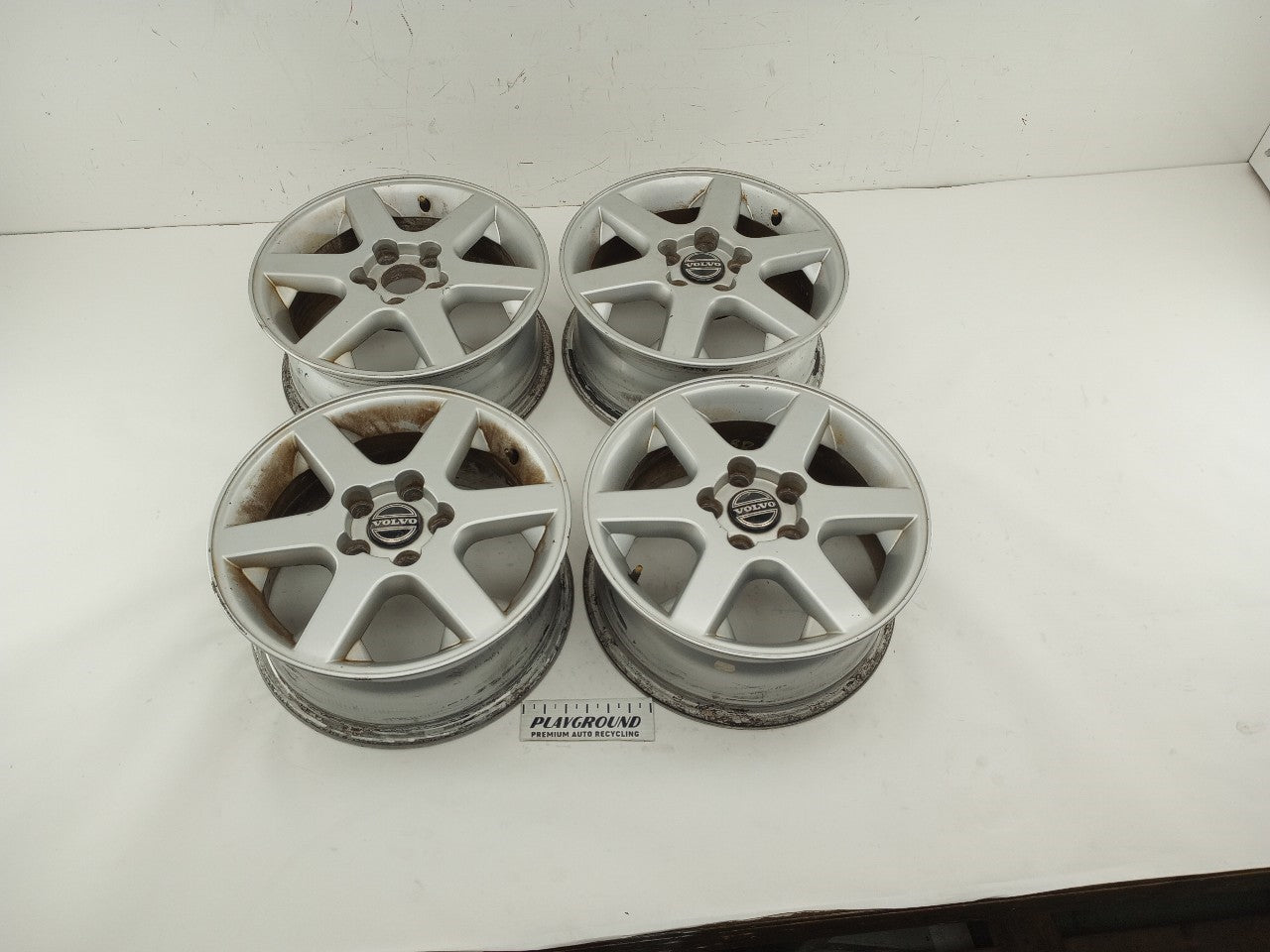 Volvo 850 Set Of 4 Alloy Wheel Rims 6 Spoke