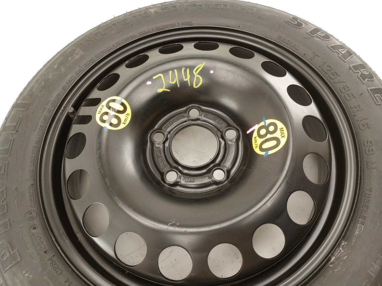Saab 9-3 Compact Spare Tire