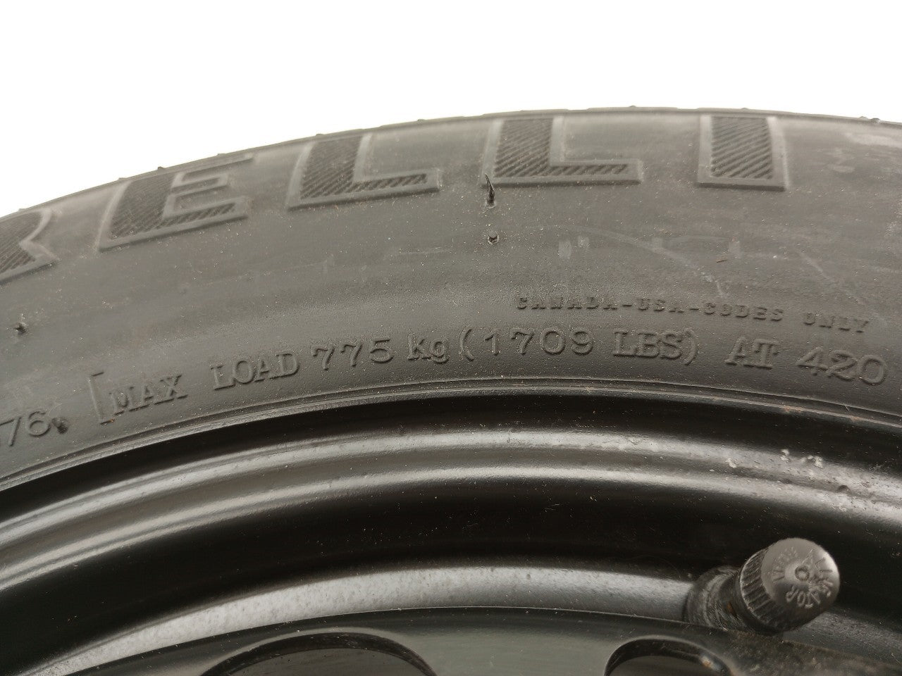 Saab 9-3 Compact Spare Tire