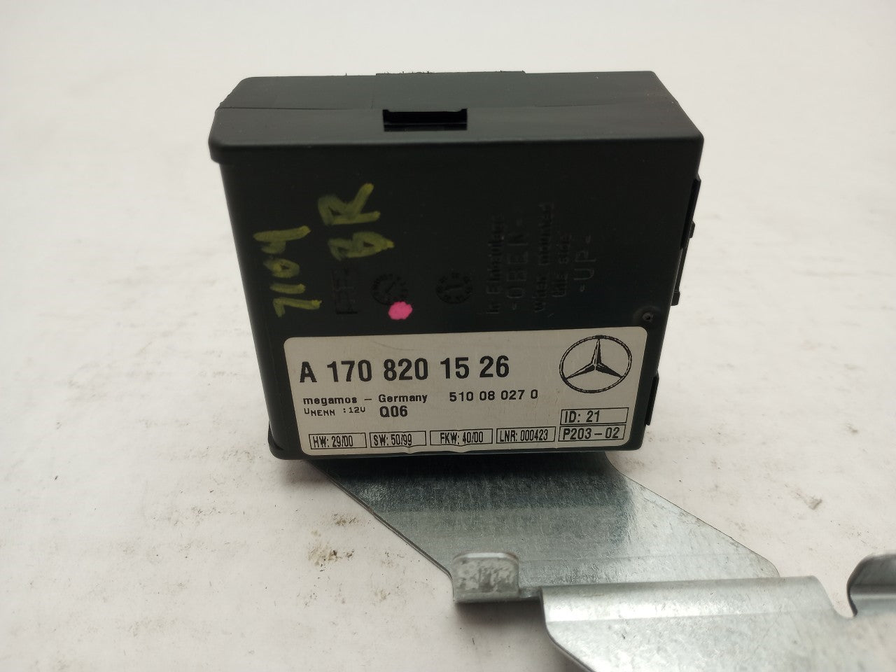 Mercedes SLK320 Anti Theft Control Module - 0