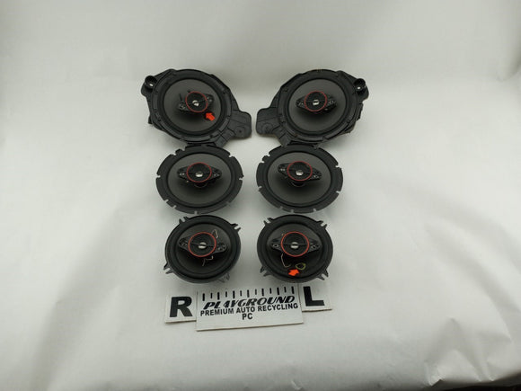 Chevrolet Camaro Set Of 6 Audio Speakers
