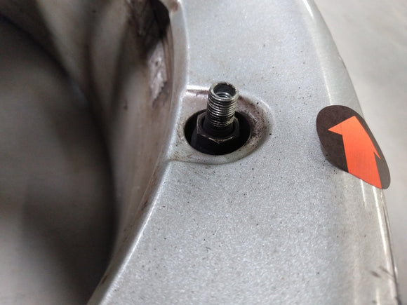 Saab 9-3 Single Alloy Wheel Rim 5 Double Spoke