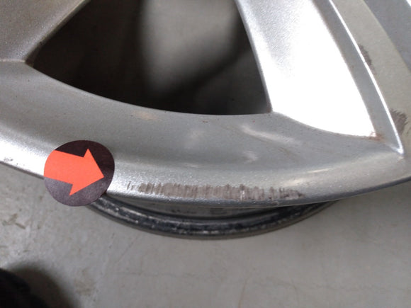 Saab 9-3 Single Alloy Wheel Rim 5 Double Spoke