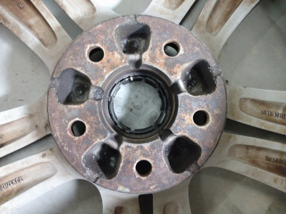 Saab 9-3 Single Alloy Wheel Rim 5 Double Spoke