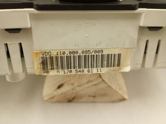 Mercedes SLK320 Instrument Cluster Speedometer