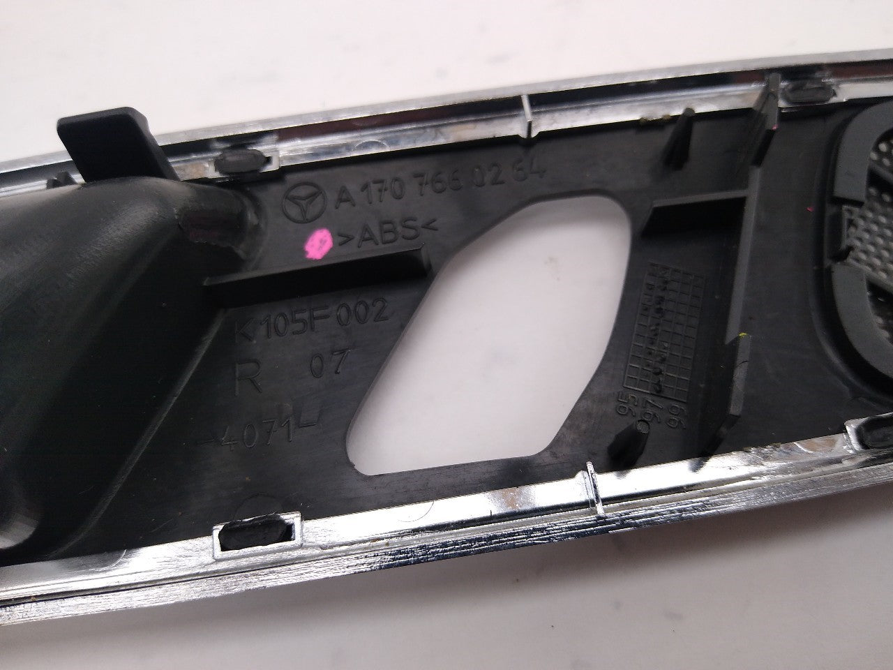 Mercedes SLK230 Set Of 9 Dash Center Console Carbon Trims