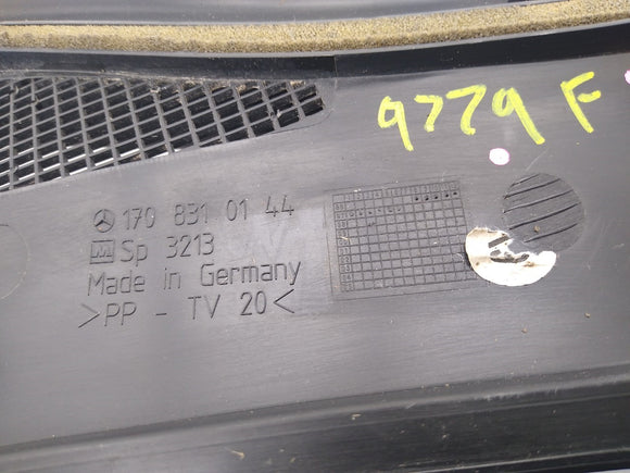 Mercedes SLK230 Windshield Cowl Vent Panel