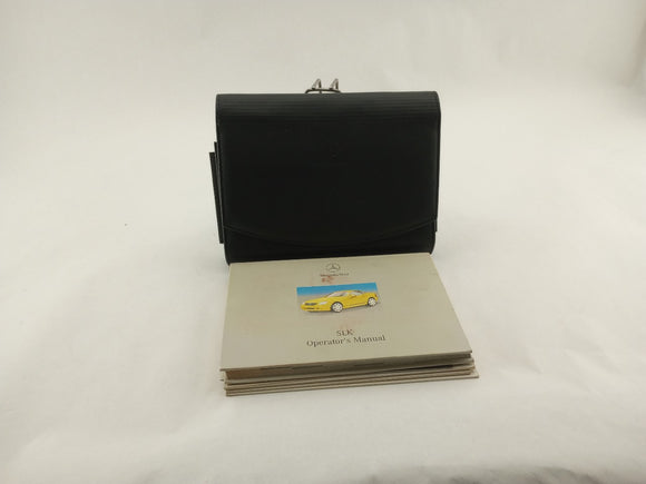 Mercedes SLK320 Owners Manual Booklet