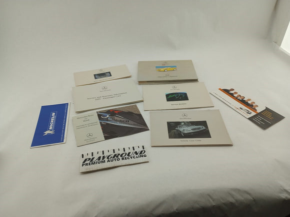 Mercedes SLK320 Owners Manual Booklet