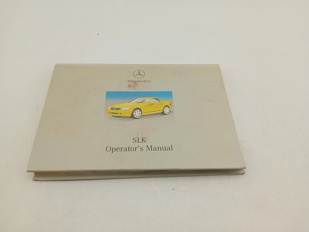 Mercedes SLK320 Owners Manual Booklet