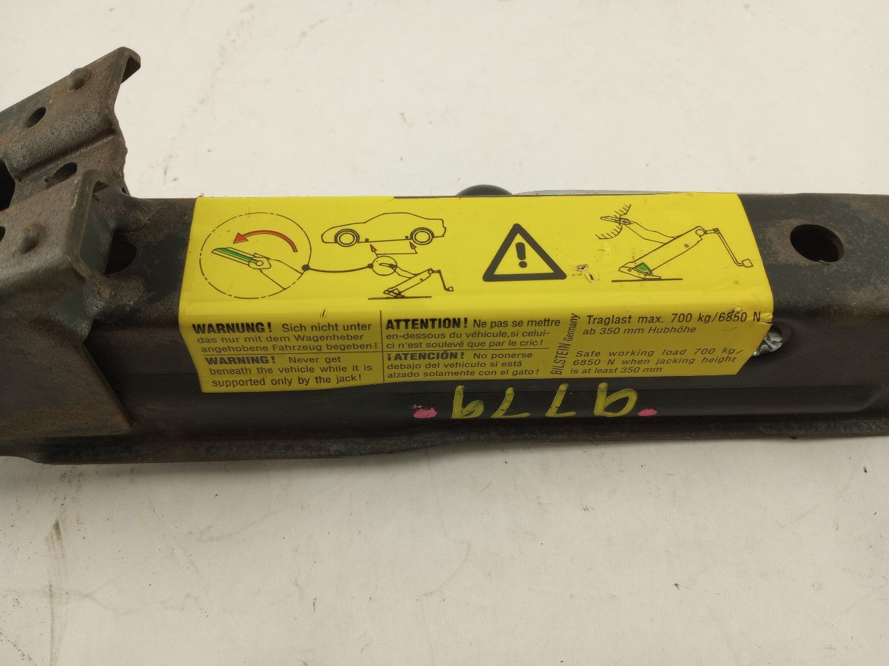 Mercedes SLK230 Emergency Car Jack & Tool Kit