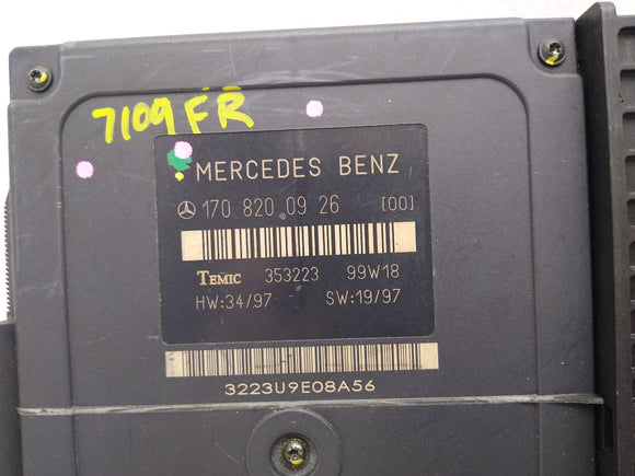 Mercedes SLK320 Convertible Top Roof Control Module