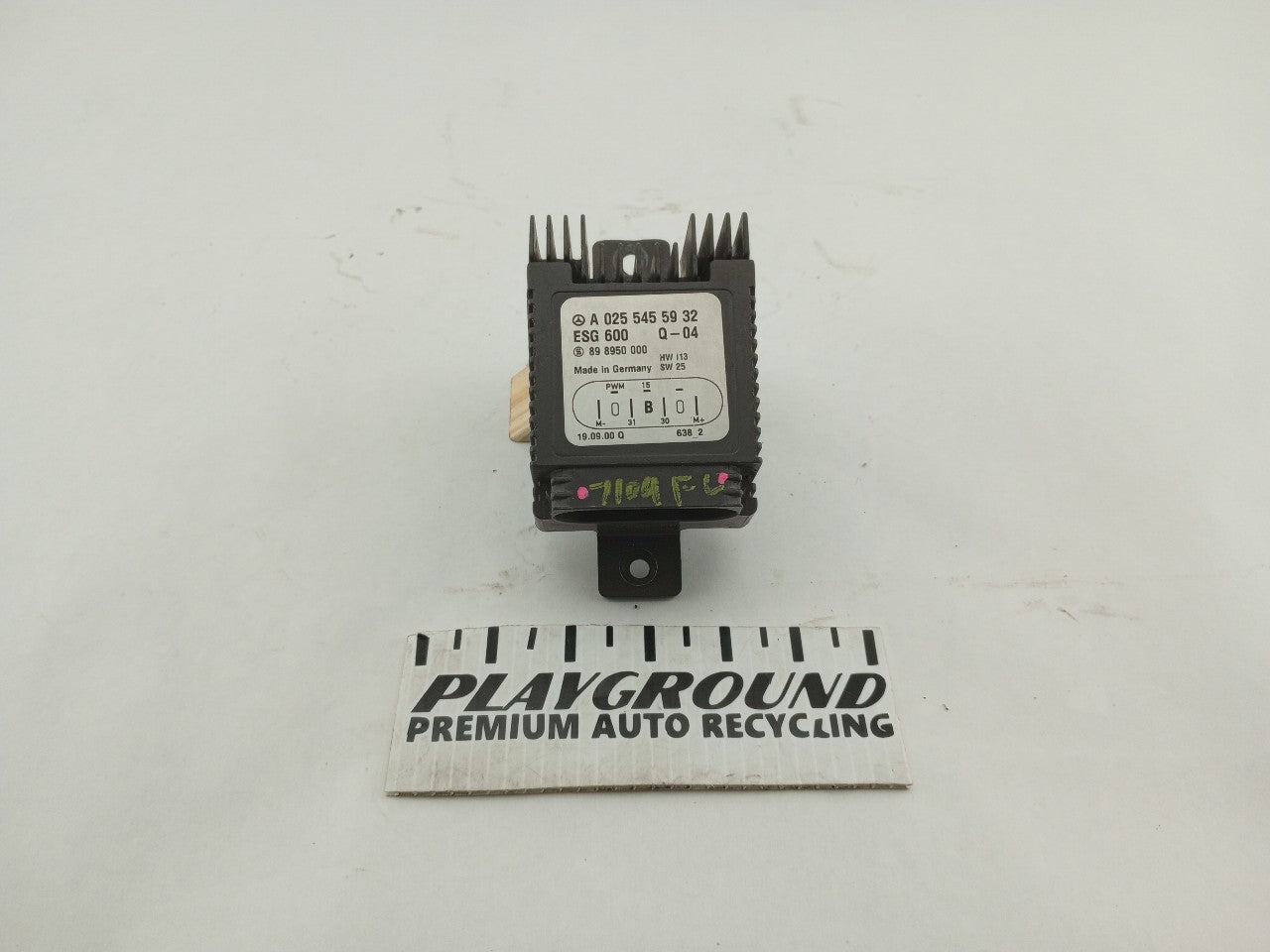 Mercedes SLK320 Cooling Fan Control Module